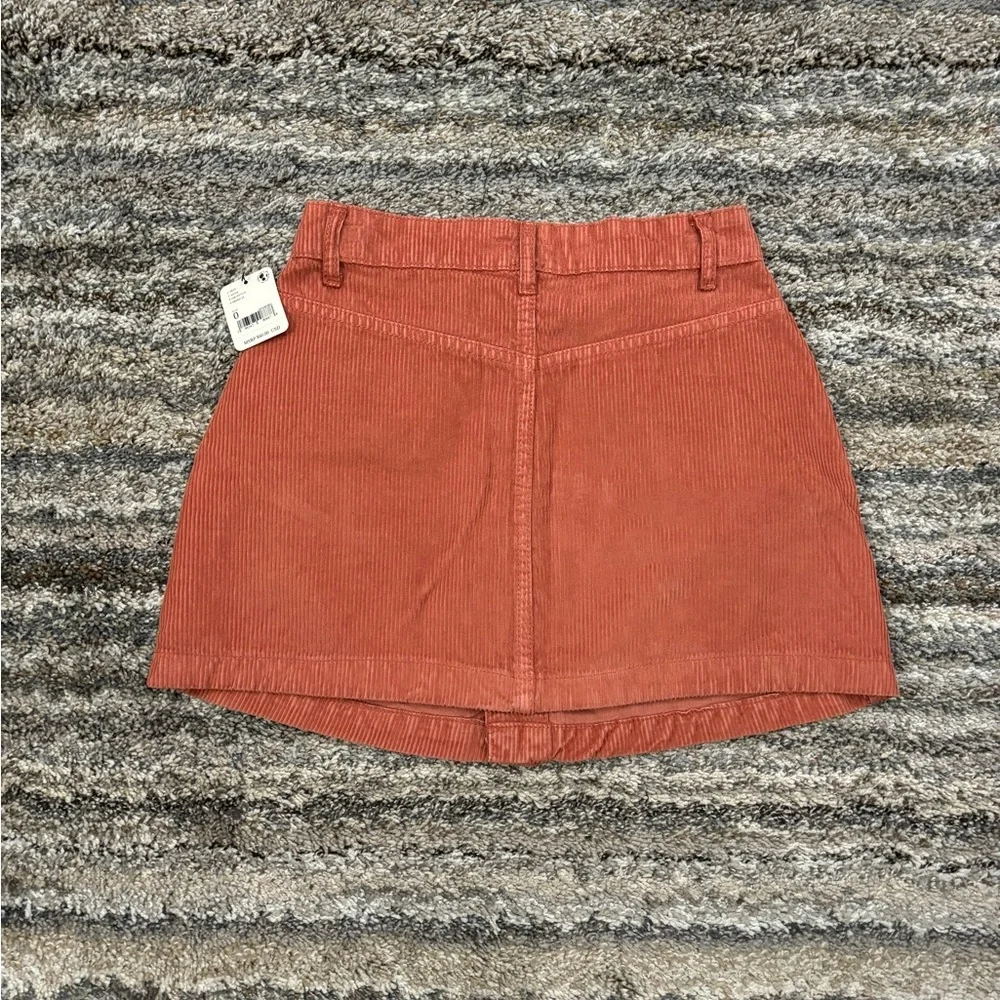 Free People Skirt Sz 0 NWT | Free People Mini Skirt | Corduroy Fall Mini Skirt- - Picture 11 of 14
